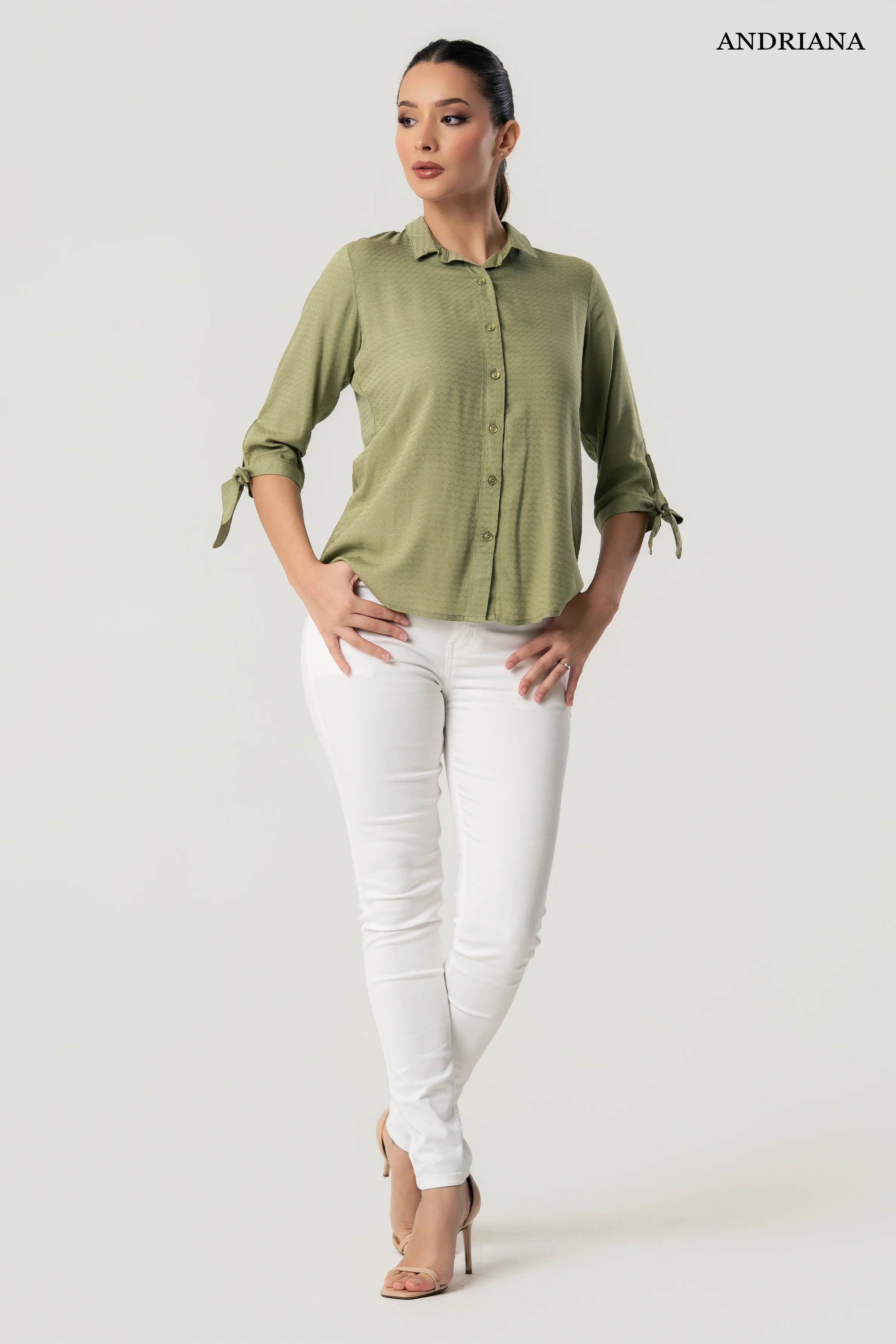 Andriana Women's Blouse - Formal Wear - Image 3