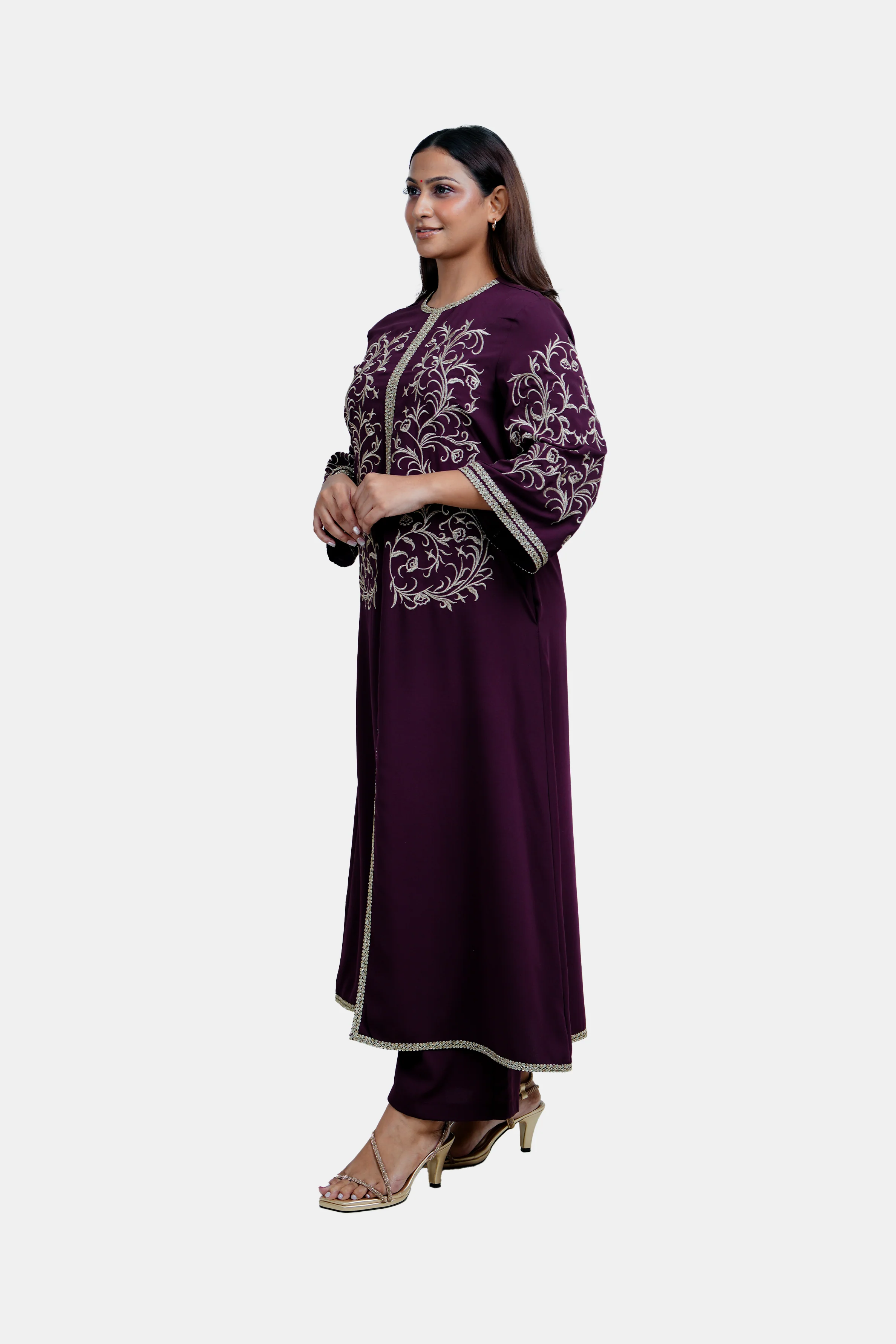 HADA Exclusive Ladies Printed Party Kurta - Image 5