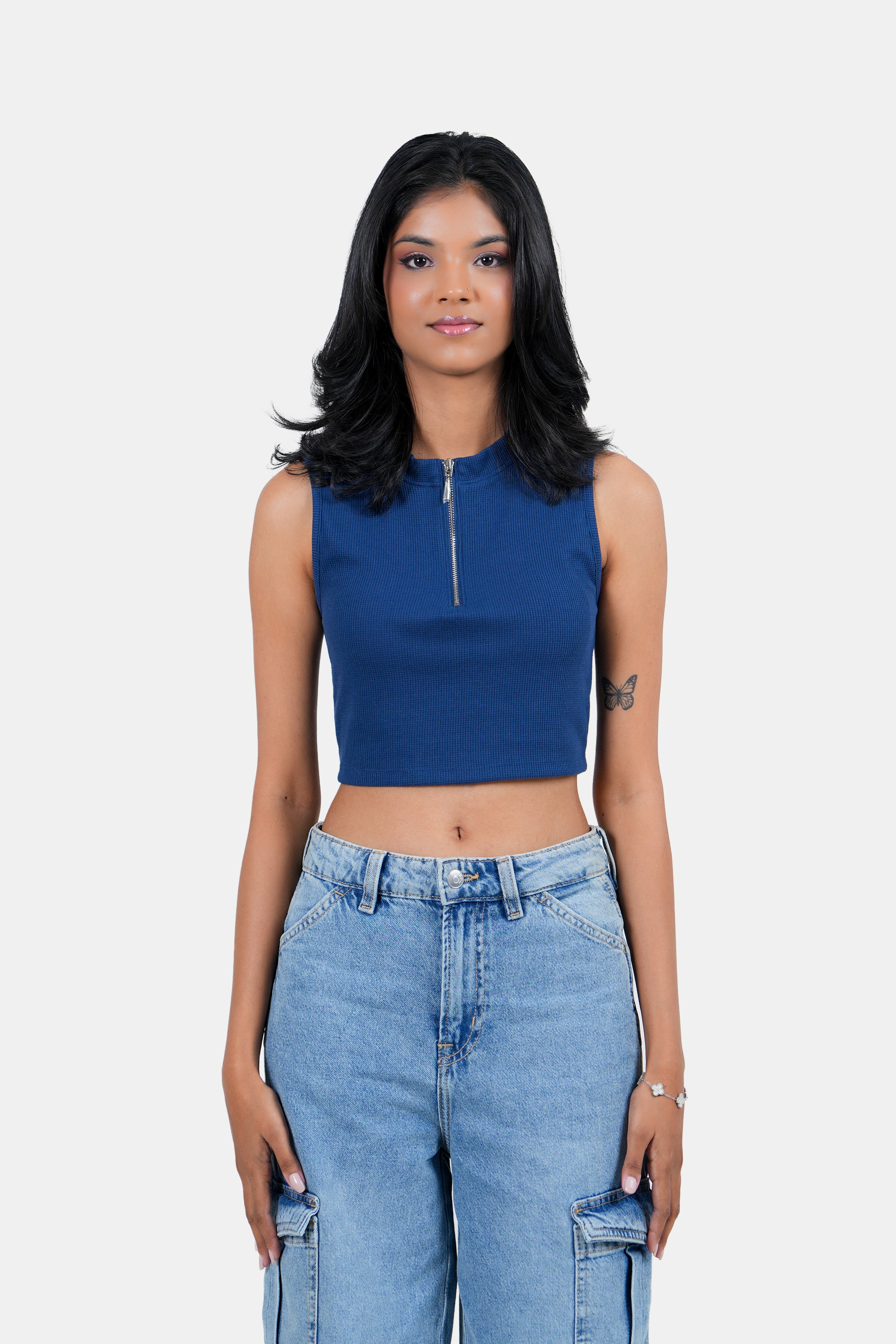 Modano Women's Crop Top - Casual Wear - Image 3