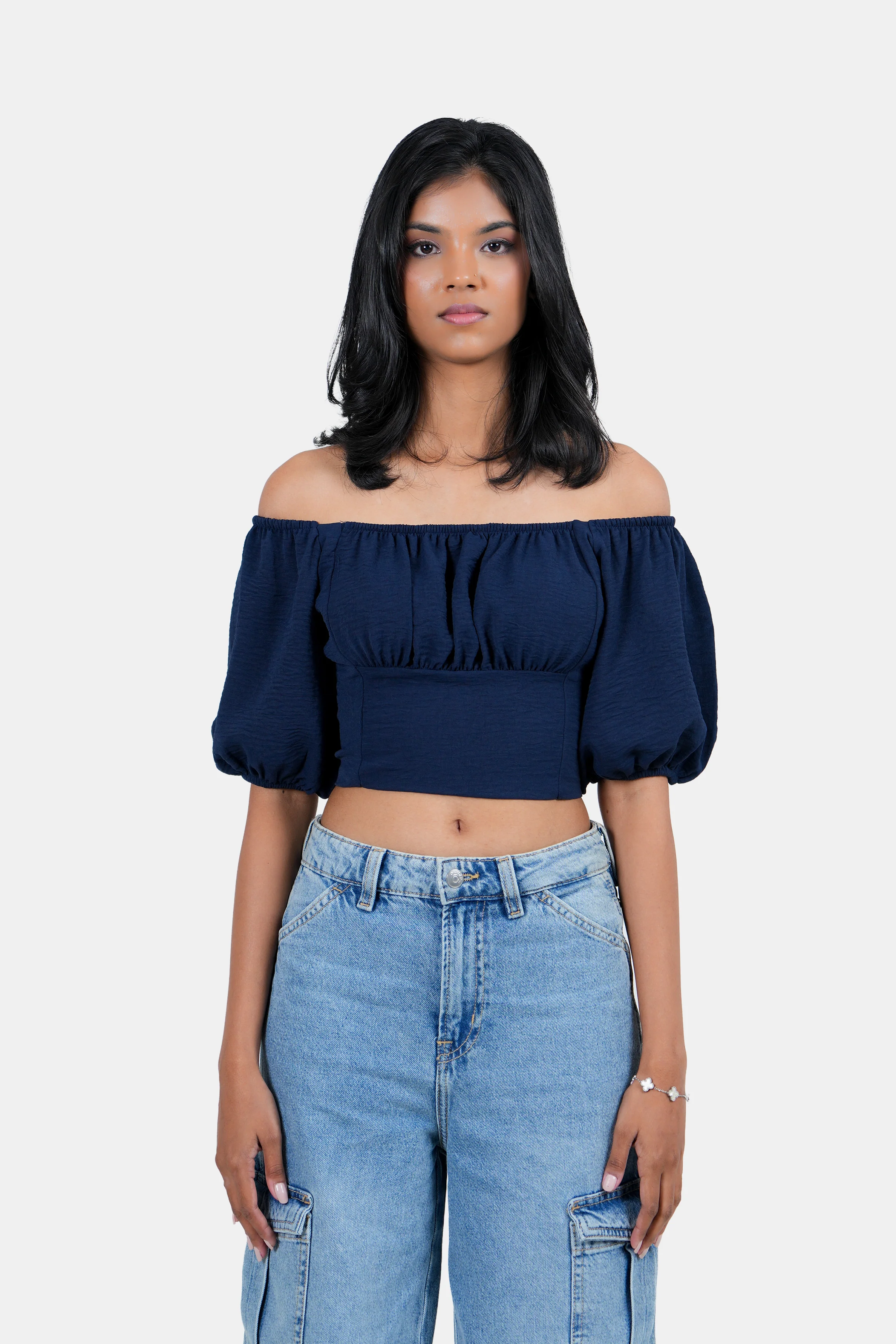 Modano Women's Crop Top - Casual Wear - Image 3