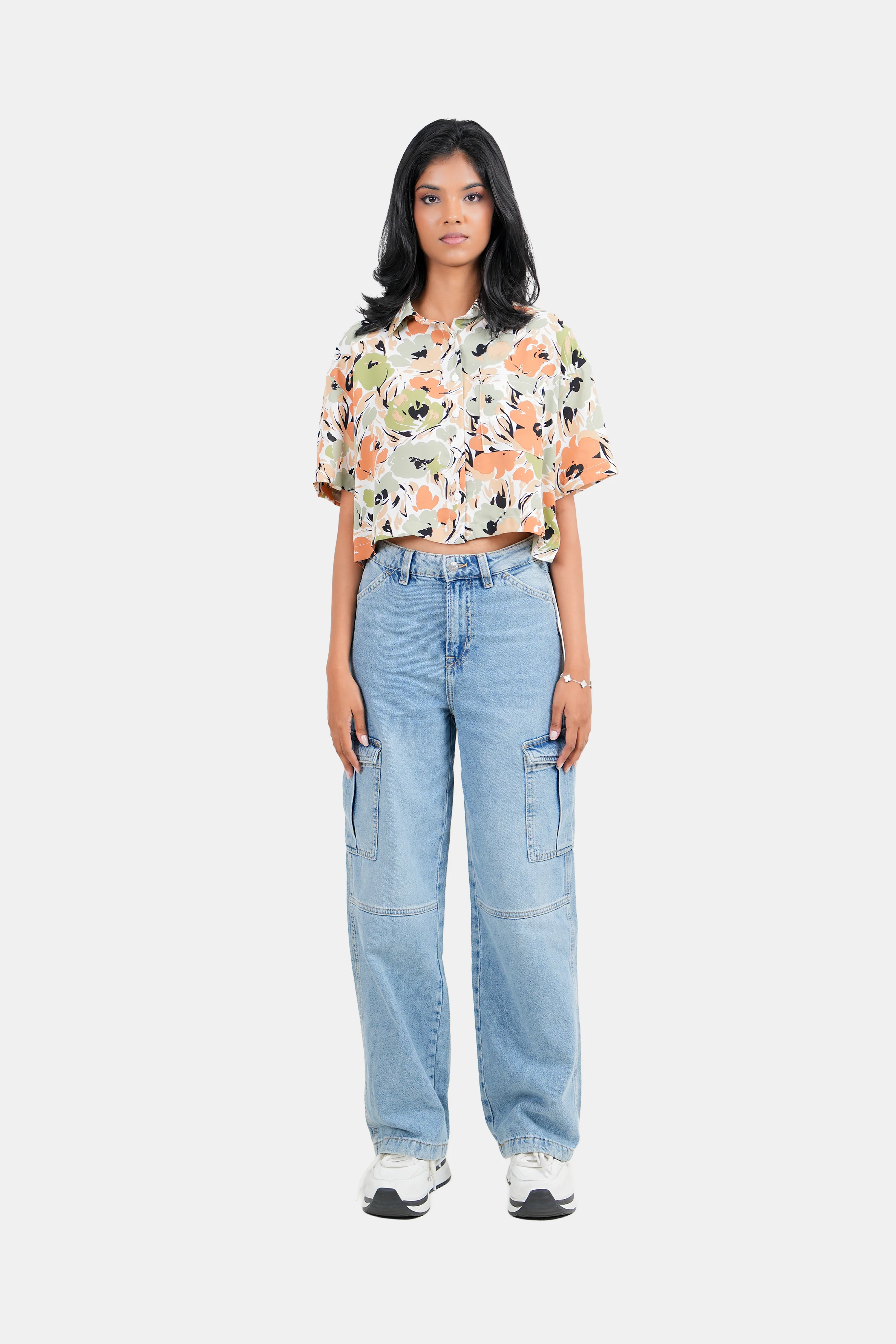 Modano  Women's Crop Shirt - Casual Wear - Image 4