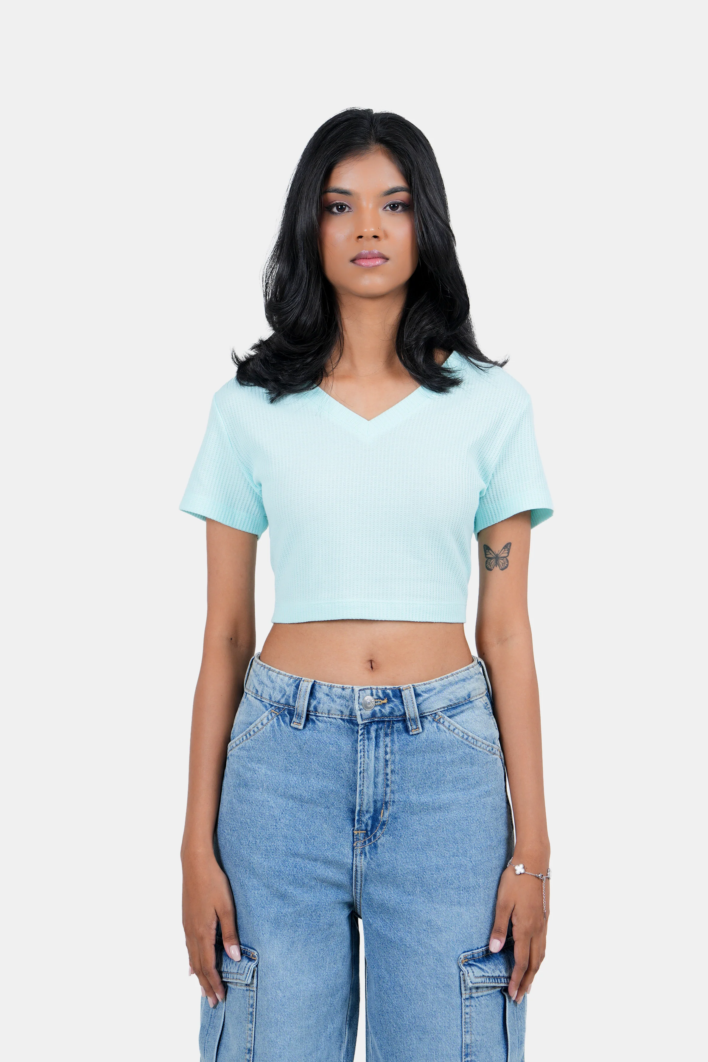 Modano Women's Crop Top - Casual  Wear - Image 3